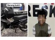 Residivis Narkoba di Kendari Ditangkap, Curi Motor dan Gas Elpiji Milik Tetangga