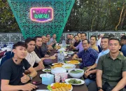 Danlanud Haluoleo Buka Puasa Bersama Personel dan Insan Pers di Kendari