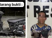 Pelaku Curanmor di Parkiran RSUD Kendari Ditangkap, Motor Sempat Dipakai dan Alami Kecelakaan