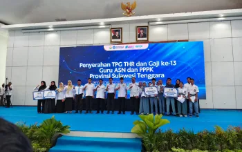 Gubernur Sultra Serahkan TPG, THR, Gaji ke-13 Guru dan Seragam Sekolah Siswa SLB 5 IMG 20260311 WA0004