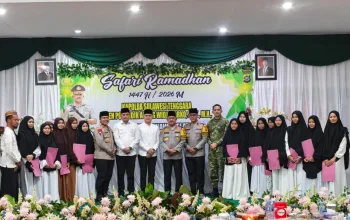 Kapolda Sultra Safari Ramadan di Polres Konsel, Cek Pospam Lebaran dan Serahkan Tali Asih 6 IMG 20260313 WA0010
