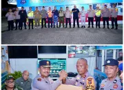 Kapolda Bersama Forkopimda Sultra Tinjau Pos Pengamanan Operasi Ketupat Anoa 2026 di Kendari