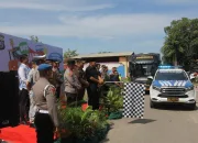 Polda Sultra Gelar Mudik Gratis 2026, 135 Mahasiswa UHO Diberangkatkan ke Muna, Muna Barat  dan Buton Tengah