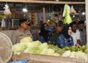 Kapolresta dan Wali Kota Kendari Cek Harga Sembako Jelang Idul Fitri 1447 H