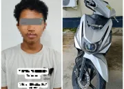 Unit Reskrim Polsek Poasia Tangkap Pelaku Curanmor, Terungkap Beraksi di 6 TKP di Kendari