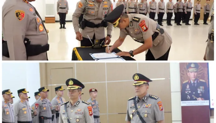 Kapolda Sultra Pimpin Sertijab Irwasda, Kombes Pol Hartoyo Mutasi ke Polda Sulsel