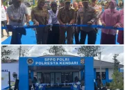 Gubernur Sultra Resmikan Operasional SPPG Polresta Kendari, Layani Ribuan Penerima Manfaat