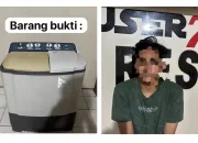 Curi Mesin Cuci Milik Orang Tua untuk Beli Sabu, Seorang Pemuda di Kendari Ditangkap Polisi