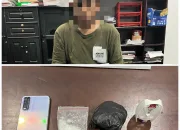 Pria di Kolaka Ditangkap Saat Ambil Tempelan Sabu 28,83 Gram di Depan Penginapan