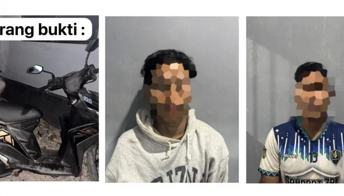 Dua Pelaku Curanmor dan Penadahan di Kendari Ditangkap, Polisi Amankan Barang Bukti Motor Curian