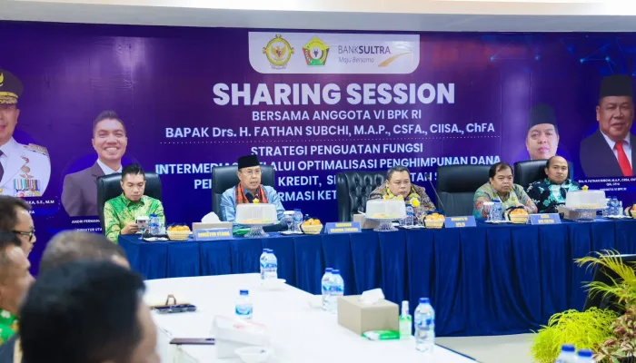 Gubernur Sultra Minta Dukungan BPK RI Perkuat Cyber Security Bank Sultra