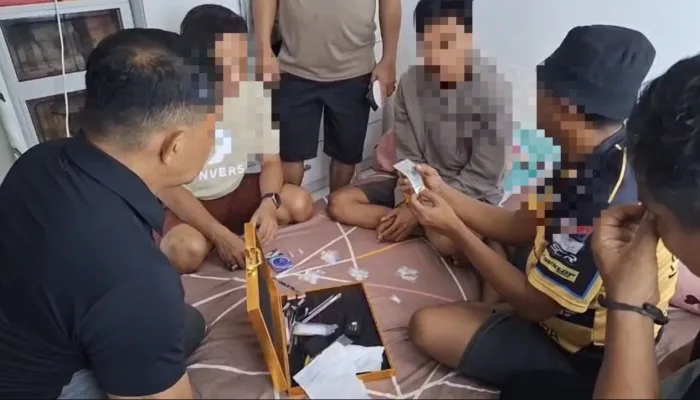 Satres Narkoba Polresta Kendari Amankan Seorang Pria Diduga Pengedar Sabu di Puuwatu, 48 Saset Disita