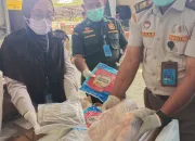 Karantina Sultra Tahan dan Tolak Daging hingga Produk Perikanan Ilegal di Bandara Halu Oleo