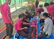 Siswa SMAN 1 Sampara Dilatih Jadi “Leader” Penanggulangan Bencana oleh BPBD Konawe