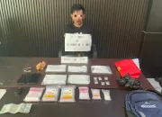Ditresnarkoba Polda Sultra Tangkap Pengedar Sabu, Sita Lebih dari 1 Kilogram Barang Bukti