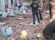 Gempa Magnitudo 7.6 Satu Warga Manado Meninggal Tertimpa Retuntuhan Bangunan
