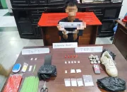 Sembunyi di Sepatu dan Batu, 58,4 Gram Sabu Berhasil Dibongkar Ditresnarkoba Polda Sultra
