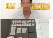 Bawa 18 Paket Sabu dan Jutaan Rupiah, Jejak ZL Berakhir di Tangan Satres Narkoba Polresta Kendari