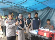 Polda Sultra Siagakan Posko Kesehatan dan Bencana untuk Warga Terdampak Banjir di Kendari
