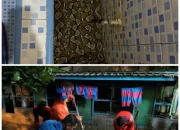 Damkar Kendari Evakuasi Ular 4 Meter di Kamar Mandi Rumah Warga