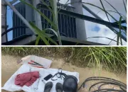 Pencuri Kabel di Gardu PLN Baruga Kabur ke Hutan, Tinggalkan Helm hingga Ponsel di TKP