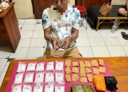 Polisi Sita Sabu Seberat 860,60 Gram dalam Kemasan Burasa di Bombana