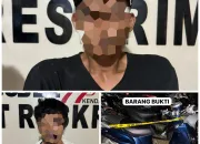 Satreskrim Polresta Kendari Amankan Dua Pelaku Curanmor dan Penadahan