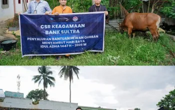 Wujud Kepedulian Sosial, Bank Sultra Distribusikan 23 Hewan Kurban di Sultra 3 IMG 20260528 WA0008