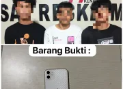 Tim URC Buser 77 Tangkap Tiga Pelaku Begal iPhone di Salah Satu Hotel di Kendari