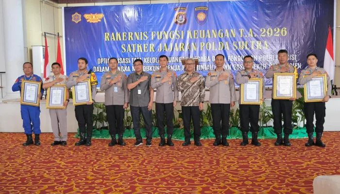 Kapolda Sultra Pimpin Rakernis Fungsi Keuangan 2026, Tekankan Tata Kelola Anggaran yang Transparan dan Akuntabel