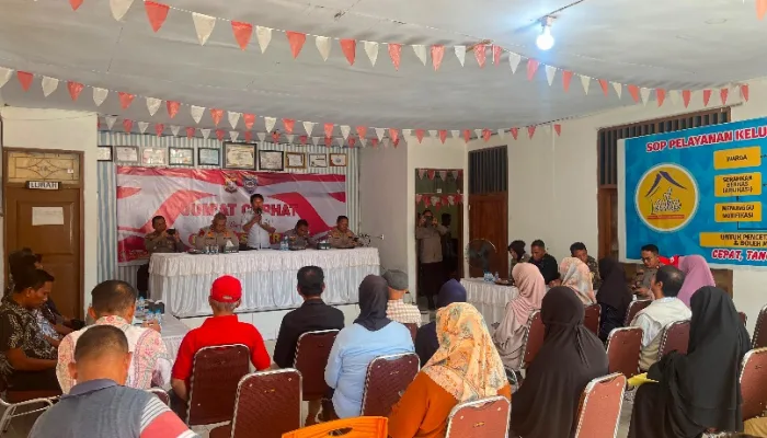 Jumat Curhat di Mokoau, Warga Keluhkan Knalpot Brong hingga Keributan Pemuda