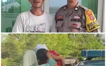 Aksi Heroik Aiptu Syamsumarlin Bhabinkamtibmas Polsek Kemaraya, Sigap Evakuasi Balita Tenggelam ke Rumah Sakit