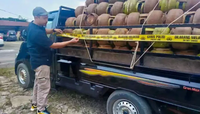 Polres Konawe Gagalkan Penyelundupan 420 Tabung LPG Subsidi ke Morowali