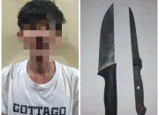 Mabuk dan Bawa Sajam, Seorang Pria di Kadia Kendari Diamankan Polisi