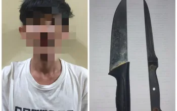 Mabuk dan Bawa Sajam, Seorang Pria di Kadia Kendari Diamankan Polisi