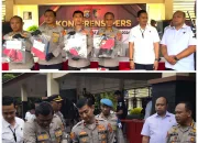 Polda Sultra Ungkap 338 Kasus Selama Operasi Pekat Anoa 2026, 105 Kendaraan Hasil Kejahatan Diamankan