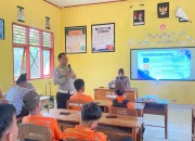 Police Go To School, Ditlantas Polda Sultra Edukasi Keselamatan Berlalu Lintas di SMKN 6 Kendari