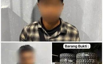 Curi 20 Ban Dump Truck Senilai Rp100 Juta, Dua Pemuda di Kendari Ditangkap Polisi