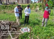 Kemenag Kendari Ukur Arah Kiblat Pembangunan Masjid Qalbun Salim di Puuwatu