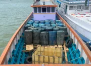 Ditreskrimsus Polda Sultra Ungkap Penyelundupan 8.000 Liter BBM Subsidi di Muna Barat, Tiga Tersangka Ditahan