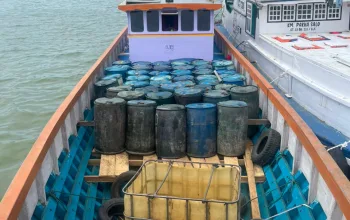Ditreskrimsus Polda Sultra Ungkap Penyelundupan 8.000 Liter BBM Subsidi di Muna Barat, Tiga Tersangka Ditahan