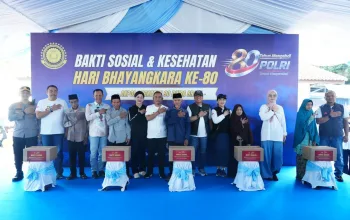 Sambut Hari Bhayangkara ke-80, Wakapolri dan Akpol '90 Dhira Brata Gelar Bakti Sosial dan Kesehatan di Bogor 3 IMG 20260615 WA0013