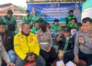 Polantas Menyapa Komunitas Ojol ARMI Kendari, Ditlantas Polda Sultra Perkuat Budaya Tertib Berlalu Lintas