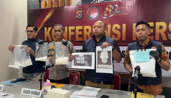 Ditresnarkoba Polda Sultra Ungkap Dua Kasus Narkoba, Sita 3 Kilogram Sabu