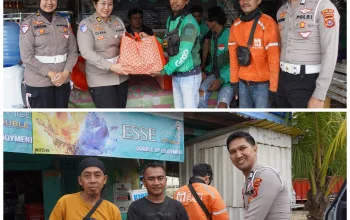 Sambut Hari Bhayangkara ke-80, Ditlantas Polda Sultra Bagikan 200 Paket Sembako untuk Warga dan Ojol di Kendari 3 IMG 20260619 WA0009