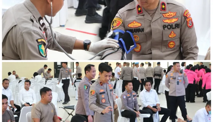 Polda Sultra Lampaui Target Donor Darah Hari Bhayangkara ke-80, Terkumpul 854 Kantong Darah