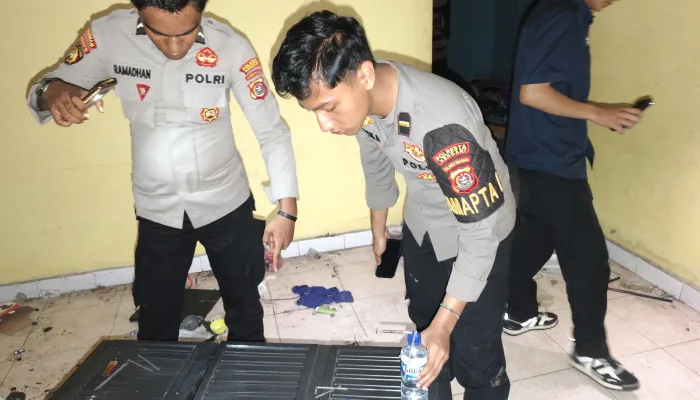 Polresta Kendari Temukan Alat Hisap Sabu di Rumah Kosong yang Dijadikan Tempat Berkumpul Remaja di Baruga Kota Kendari