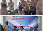 Polda Sultra Gelar Bakti Kesehatan Hari Bhayangkara ke-80, Ratusan Warga Antusias Ikut Pemeriksaan Gratis 8 IMG 20260623 WA0050
