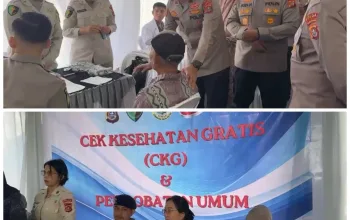 Polda Sultra Gelar Bakti Kesehatan Hari Bhayangkara ke-80, Ratusan Warga Antusias Ikut Pemeriksaan Gratis 2 IMG 20260623 WA0050
