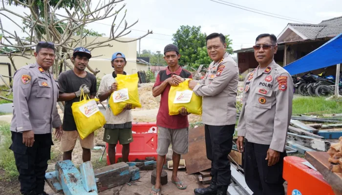 Sambut Hari Bhayangkara Ke 80, Polresta Kendari Gelar Bakti Sosial
